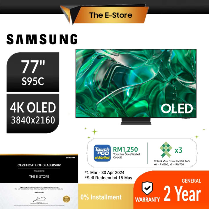 Samsung S95C OLED 4K Smart TV 144Hz (2023) | 65