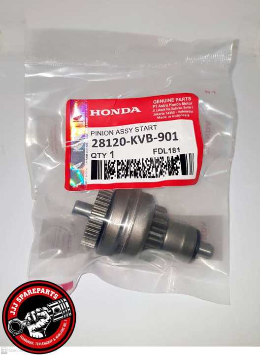 GRANAT GIGI PINION STATER GEAR ASSY VARIO 110 BEAT FI SCOOPY / 28120 ...