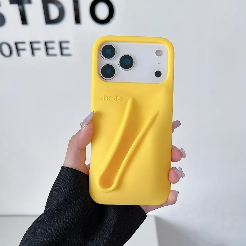 Hailey Bieber Inspired Rhode Lip Gloss Phone Case for iPhone 17/16