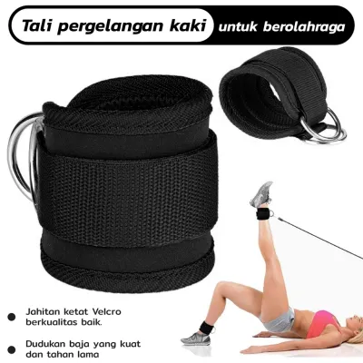 HTD Sport Ankle Ring Strap Yoga Gym For Weight Lifting Exercise Belt Pergelangan Kaki Alat Fitness