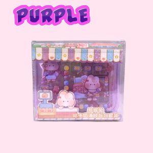 BYJ Jenny Rabbit Cream Glue Bag Set DIY Arts and Craft Accessories for Girls