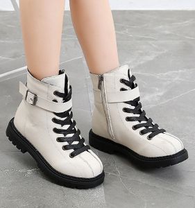 Giày Boot ( cao cổ ) cho bé gái size 3 - 13 tuổi phong cách hàn quốc - BOT90