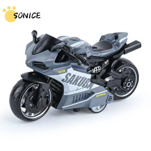 Mini 1:36 Hợp Kim Trở Lại Kéo Xe Máy Sốc Hấp Thụ Mát Mẻ Mô Hình Đồ Chơi