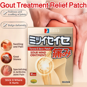 Herbal Gout Relief Patch for Joint Pain Natural Ingredients External Use Soothing Patch for Foot Knee Elbow and Hand Pain