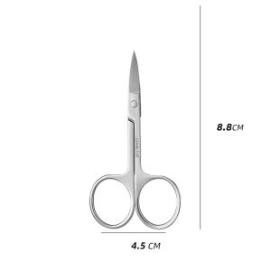 SEKINEW Stainless steel Fishing Tools Fish Line Eyebrow Nose Hair Cut Cutting Wire Nail Tools Stainless Steel Scissor Fishing Line Cutter Fishing Scissor