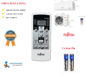 Remote Điều khiển điều hòa Fujitsu 1&2 chiều Inverter- Hàng chính hãng theo máy 100% Tặng kèm Pin!!!
