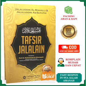 Tafsir Jalalain ORIGINAL Dilengkapi Asbabun Nuzul Karya Syaikh Jalaluddin Al-Mahalli dan As-Suyuthi Tafsir Ibnu Katsir Penerbit Ummul Qura