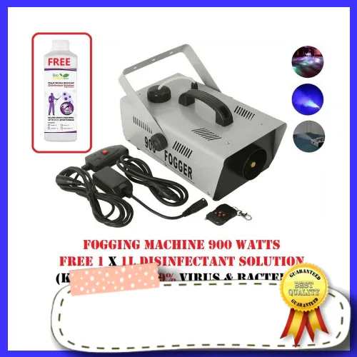 [ Ready Stock ] Heavy Duty Fogging Machine Nano Mist Machine 900W Fog ...
