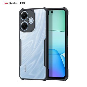 NEW Case Redmi 13X Case Fusion Shockpoof Cover transparan - HOHA CASE
