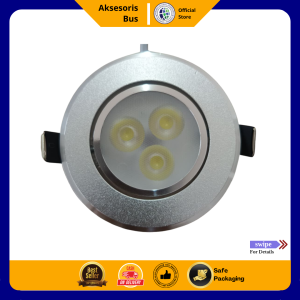 Lampu downlight bus interior 24V/lampu 3 titik penerangan
