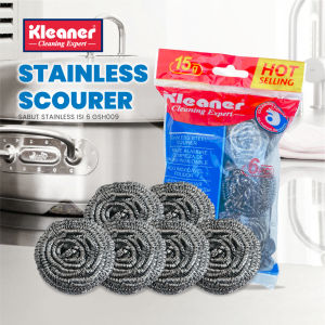 Kleaner Sabut Cuci Piring / Panci Stainless 15 Gram 6 pcs (GSH009)