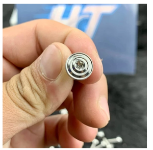 Ốc 4li15 đầu dù nhuyễn Salaya mẫu Thái inox 304 phụ kiện xe máy HT gắn bợ cổ Wave Winnerốc nắp dầu