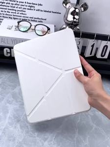 Ốp máy tính bảng Hello cho Apple iPad - Gấp 3+Y có giá đỡ bút tương thích với iPad 10/iPad Air 6/iPad Pro 5/4/iPad 9/8