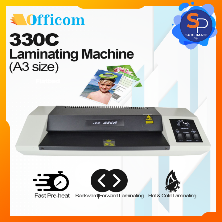 Officom Heavy Duty 330C(A3) / 230C(A4) Laminating Machine Hot|Cold ...