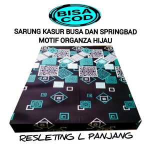 Sarung kasur busa tebal 15 cm no 1 2 3 4 / Sprei Resleting kasur busa dan Springbad