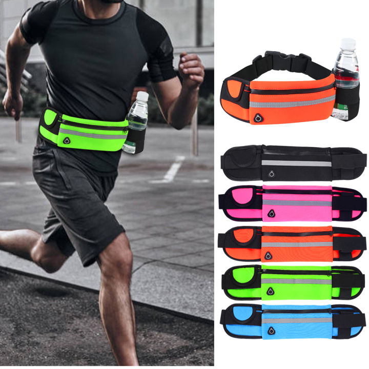 Waterproof Running Waist Bag Sports Jogging Portable Outdoor Phone Belt Bag  Women Men Fitness Sport Accessories