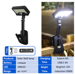 Solar Octopus Garden Light solar light IP65 Waterproof Octopus Clamp Solar Light 3 Modes energy saving Solar Garden Lamp Widely Use Adjustable Automatic Outdoor Lamp Balcony solar street light