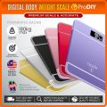 PRODIY READY STOCK Scale Weight Body Accurate LCD Display Weighing Scale Digital Penimbang Berat Badan iScale 体重秤 2017B. 
