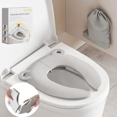 Baby Travel Folding Potty Seat Toddler Portable ToBaby Travel Folding Potty Seat Toddler Portable Toilet Training Seat Children Urinal Cushion