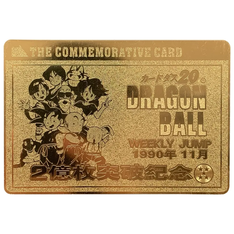 ヤムチャゴールドカード Dragon Ball Gold Card Super Saiyan Series commemorative card