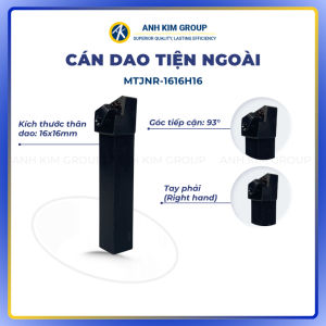 Cán dao tiện ngoài MTJNR/MTJNL turning holder góc 93 độ - CNC ÁNH KIM
