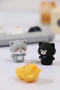 SPARROW Pen Silikon / Silicone Pen / Pen Karakter Lucu Cantik CATS DIARY (8008)