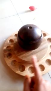 Baru rak oil essential young living bundar 16 slot plus tingkat bundar diffuser bisa diputar