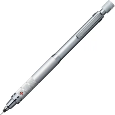 Uni Kuru Toga Roulette 0.5mm/Professional Knurled Metal Grip Pencil/Self Sharpening/Made in Japan