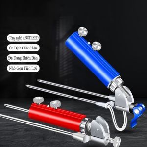 Chân Cắm Đất Gác Cần Câu Đài Chống Cần Câu Đài dùng để cắm đất hoặc cắm ghế câu cá