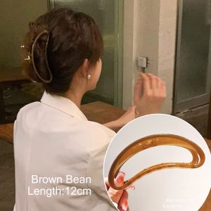 [SG READY STOCK] mixshop High Quality 4 Color Elegant Korean Ins Jelly Colour Claw Clip Hair accessories