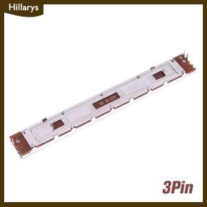 [Hillarys] 128mm Mixer Fader B10K ช่องเดียวและ Dual Channel B103 STRAIGHT sliding Potentiometer ความยาวรวม12.8cm stroke 100