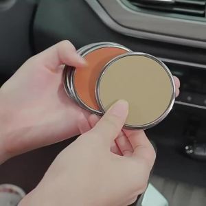 dncnf Car Interior Cup Holder Coaster Waterproof Non-slip Water Cup Mat Compatible ZEEKR 001 007 009 X MIX 7X 9X M-Vision Z1H5K