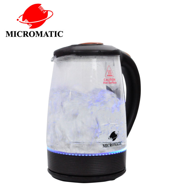 MICROMATIC Original Glass Electric Kettle Water Heater