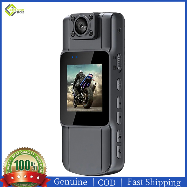 4K UHD Mini Body Camera with Audio and Video Recording 150°Wide