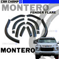 Mitsubishi Montero Sport 2020 to 2026 OEM Fender Flare SLIM TYPE 2021 2022 2023 2024 2025 ( Car Accessories). 