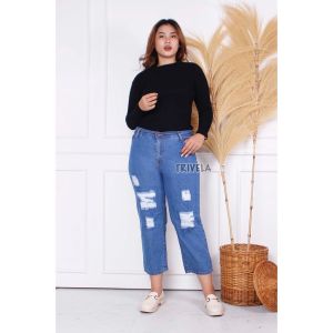 TRIVELA - BOYFRIEND DIVARY SOBEK LAPIS PLUS SIZE 27 - 38