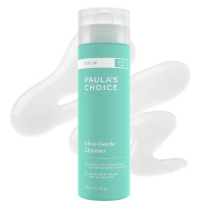 Paulas Choice CALM Ultra-Gentle Face Cleanser for Sensitive Skin Facial Wash Calms + Soothes Redness Daily Face Wash for Rosacea-Prone & Eczema-Prone Skin & Fragrance-Free 6.7 Fl Oz