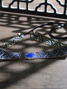 Wipe Forehead Childrens Headband Forehead Hanfu Hairband Ancient Costume Headwear Eyebrow Center Brow Brow Headdress Male Young Master Forehead Decoration Hair Accessory