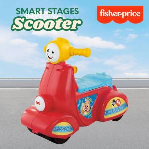 Fisher-Price Laugh & Learn Smart Stages Scooter รถสกู๊ตเตอร์ขาไถ ของเล่นเด็กฝึกกล้ามเนื้อและทรงตัว