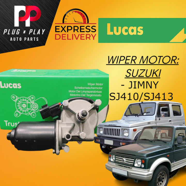 thumbnail image 2 of Suzuki Samurai / SJ410 / SJ413 / Gypsy Wiper Motor – Left Hand Drive Only 2 of 6