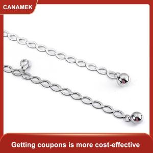 【CANAMEK】 Phụ Nữ Thời Trang Thắt Lưng Sang Trọng Thiết Kế Vành Đai Retro Bạc Khắc Hollow out Chain Belt Cho Phụ Nữ Thanh Lịch Vòng Kim Loại Phụ Nữ Vành Đai