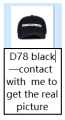 DSQICOND2 Brand DSQ Casquette Hats Solid Pattern Hats Letters ICON Casquette Dad Hip Hop Baseball Cap Snapback Cap for Man Woman. 
