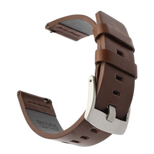 Zenia 20mm PU Leather Watch Strap for Garmin Approach J1 S12 S40 S42 S44 S50 Vivoactive 6 5 3 Vivomove Luxe/Style/HR/Sport/Trend Forerunner 70 170 165 55 645 Music 245 570 42mm Venu SQ D2 Air X10 Plus Haylou RS4 Amazfit Active Bip U Pro GTS 2 2E 4 Mini