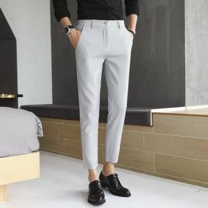 Quần tây nam ống dáng body vải co giãn cao cấp-Chất Liệu Tây Âu Co Giản 4 Chiều Mền Mại Mịn Màng Chống Nhăn Phù Hợp Cho Mọi Lứa Tuổi- tanngyuen