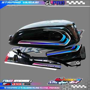 STRIPING VARIASI HONDA GL PRO / STICKERS LIST VARIASI MOTOR HONDA GL PRO