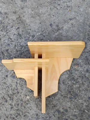 Kệ bàn thờ công giáo gỗ thông có nhiều kích thước 30cm 40cm 50cm trang trí tượng thờ công giáo