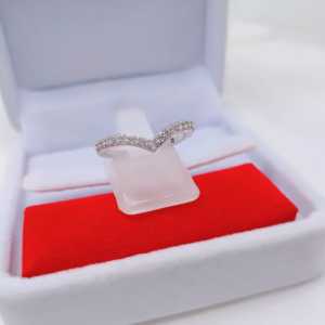 Cincin Silver Wanita Aksesoris Fashion Awet Tahan Lama Anti Karat Cocok Untuk Harian G9-1B