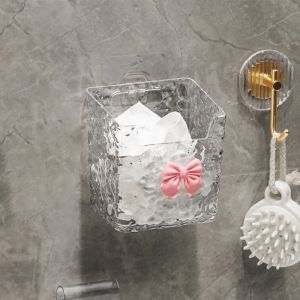 BW-C1262 Kotak Penyimpanan Serbaguna Tanpa Bor / Rak Dinding Tempat Penyimpanan Cabai Bawang Bumbu