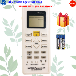 Điều khiển điều hòa Panasonic Inverter AIR CONDITIONER remote máy lạnh panasonic AIR CONDITIONER A/C - Tặng kèm pin