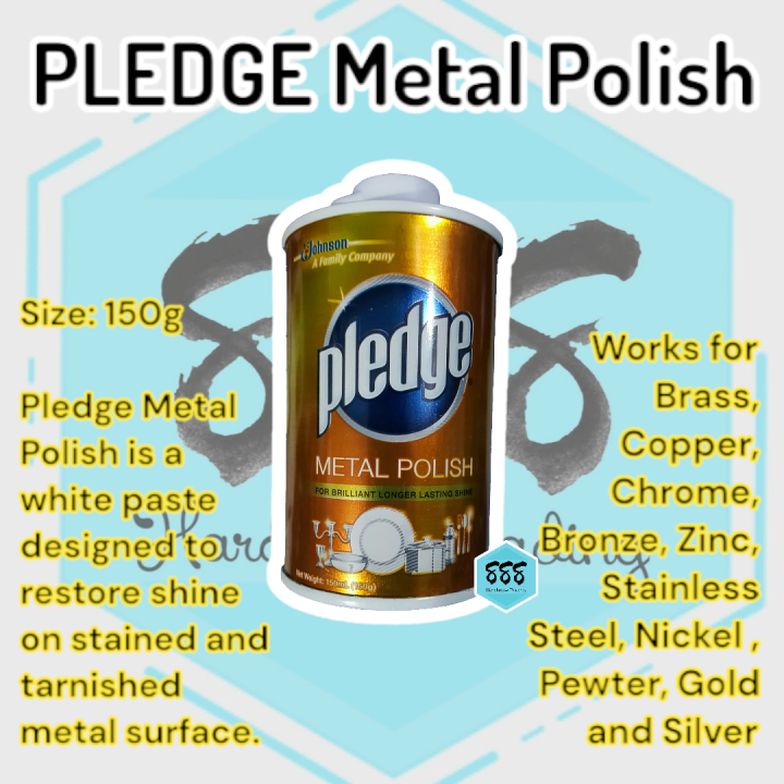 PLEDGE Metal Polish 150ml Lazada PH